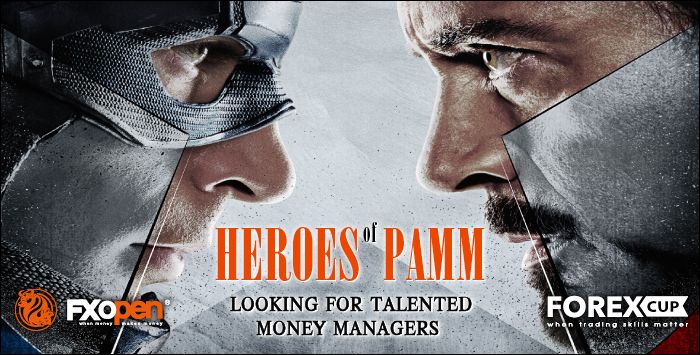 ForexCup外汇比赛 “PAMM的英雄”的第二阶段从10月2日开始马上加入吧！