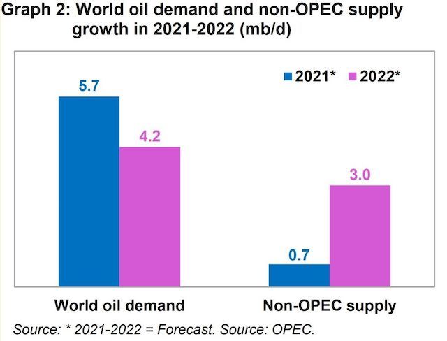 什么可能会影响2022年的石油价格？