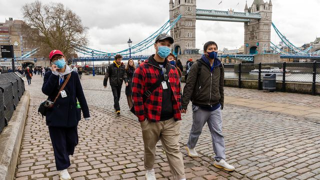 “奥密克戎”重创英国 伦敦成“重灾区”