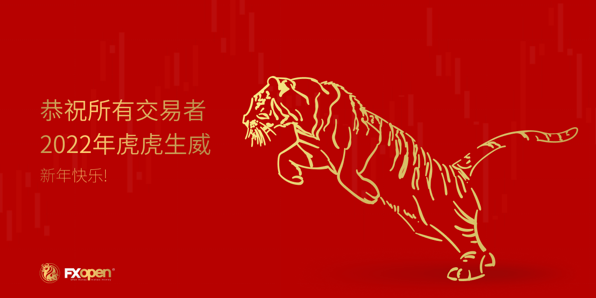 FXOpen 祝您新年快乐！ 虎年快乐！