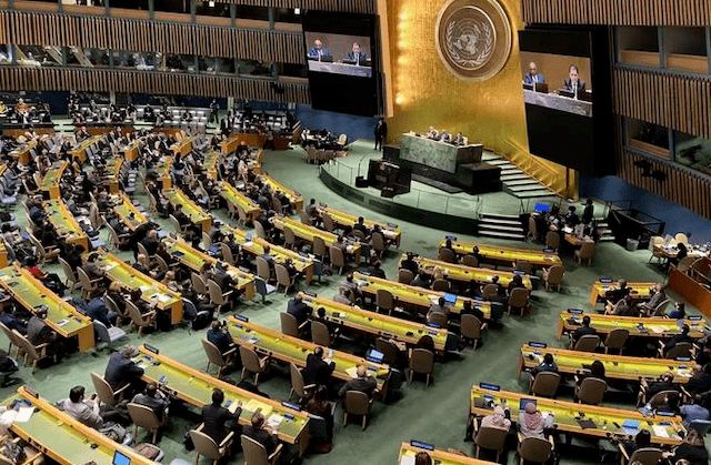 联大通过决议草案：要求俄罗斯从乌克兰撤军