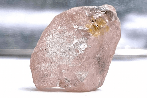 发现300年来世界最大稀世粉钻，重达170克拉