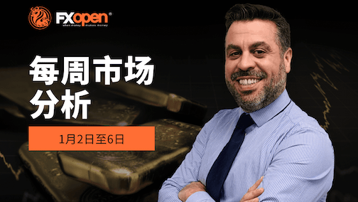 观看FXOpen的1月2日至6日每周市场总结视频