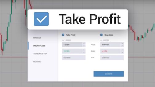 外汇基础知识 – 止盈订单Take Profit Order (T/P)