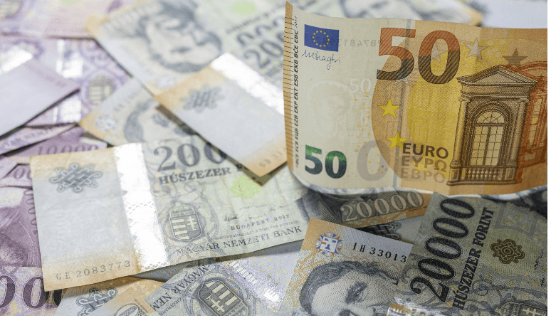 欧元匈牙利福林：中欧货币获得利息