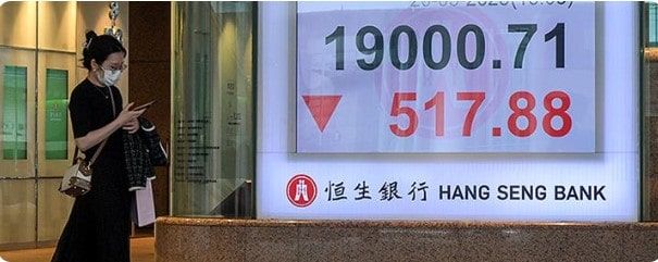 恒生指数分析：价格从年内低点回升