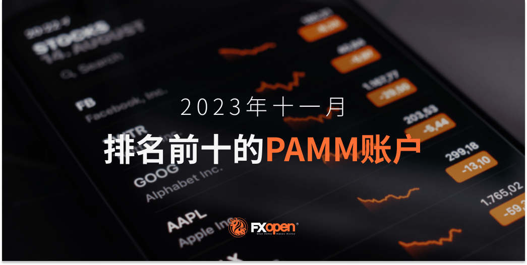 2023 年 11 月 FXOpen 表现最佳的 PAMM 账户概览