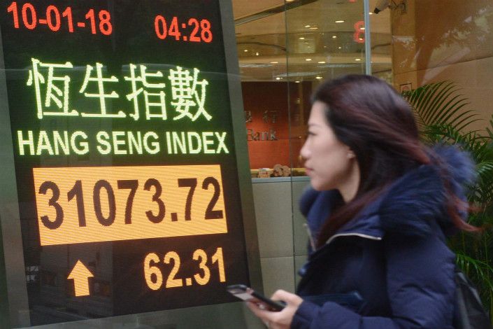 狂潮消退后，香港股市成为涨幅最大的股票