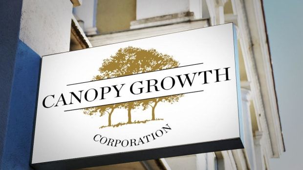 Canopy Growth Corp (CGC) 股价跌破 5 美元