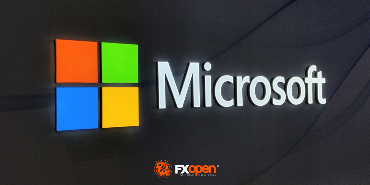 微软 (MSFT) 股价本月下跌超过 3%