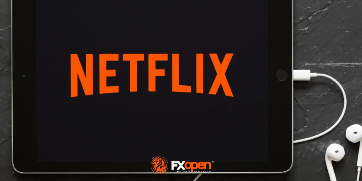 Netflix (NFLX) 股价上涨近 5%